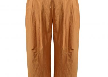 Βαμβακερό barrel παντελόνι - MAT FASHION - 
