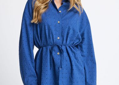 Βαμβακερό πουκάμισο embroidery - FUNKY BUDDHA - 