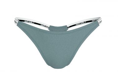 Βαμβακερό Σλιπ Thong - Modern Logo - CALVIN KLEIN - 