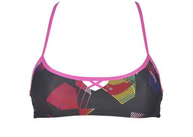 BANDEAU TOP BIKINI ΠΟΛΥΧΡΩΜΟ - ARENA - 