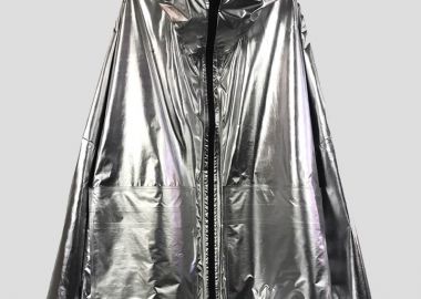 BARBARA ALAN Ανδρικό Ασημί Hoodie Jacket - BARBARA ALAN - 