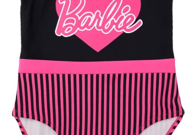 Barbie Παιδικό Μαγιό Ολόσωμο (BAR 52 44 216) Μαύρο Μαύρο - Disney Barbie - 