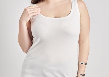 Basic αμάνικο top -  - 