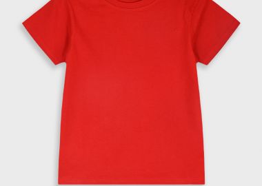 Basic Line κοντομάνικο για αγόρι - ΚΟΚΚΙΝΟ 13-100952-5-5 - energiers - 