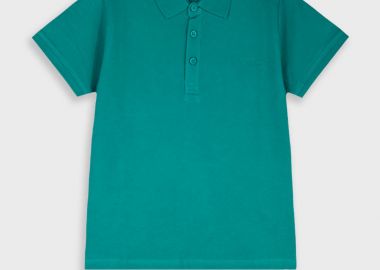 Basic Line πόλο για αγόρι - Πράσινο 13-100950-5-5 - energiers - 