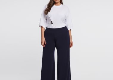 Basic παντελόνα super jersey - MAT FASHION - 