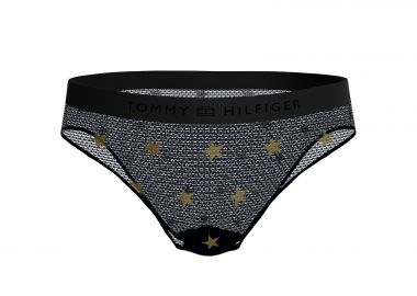 Basic πλεκτό μπλουζοφόρεμα με V-λαιμόκοψη - TOMMY HILFIGER - 