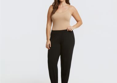 Basic σαλβάρι βισκόζη - MAT FASHION - 