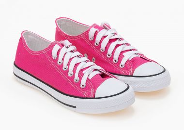 Basic sneakers πάνινα - Φούξια - Issue - 