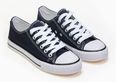 Basic sneakers πάνινα - Μπλε - Issue - 