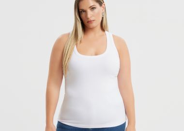 Basic τοπ βισκόζη - MAT FASHION - 