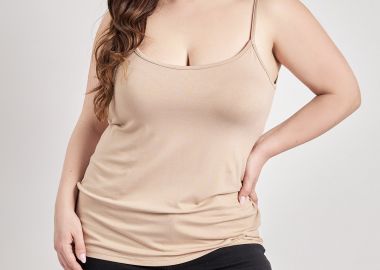 Basic viscose τοπ με τιράντες -  - 