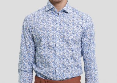 BASTONCINO Ανδρικό Πολύχρωμο Printed Buns Shirt - BASTONCINO - 