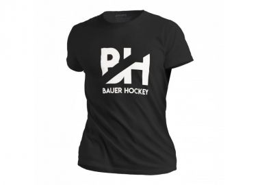 Bauer Overbranded Sr M T-shirt σε Μαύρο χρώμα -  - 