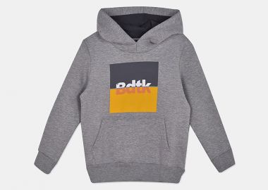 BDTK BOYS' HOODIE ΓΚΡΙ - BODY TALK - 