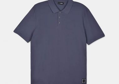 BDTK PIQUE POLO T-SHIRT ΜΠΛΕ - BODY TALK - 