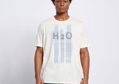 BDTK PRINTED T-SHIRT ΑΣΠΡΟ - BODY TALK - 