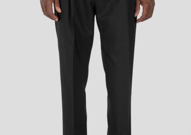 BE ABLE Ανδρικό Μαύρο Baddy Tailored Trousers - BE ABLE - 