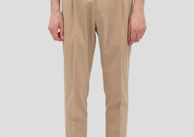 BE ABLE Ανδρικό Μπεζ Riccardo Men's Trousers - BE ABLE - 