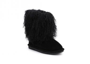 Bearpaw 1854 Παιδικά Μποτάκια Μαύρα - BearPaw - 