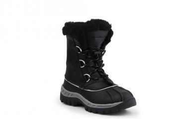 BearPaw Jr 1871Y Black Gray Shoes - BearPaw - 