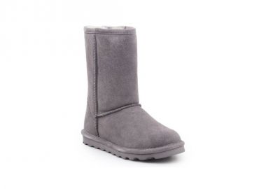 Bearpaw Suede Γυναικείες Μπότες Γκρι 1962W-051 - BearPaw - 