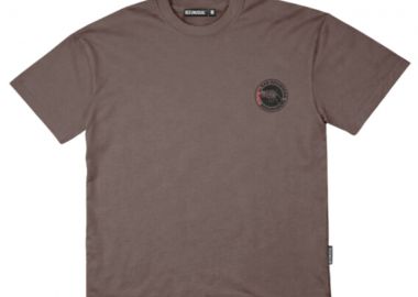 Bee Unusual Oversized T-Shirt - Καφέ-AT-260234-BROWN - BEE UNUSUAL - 