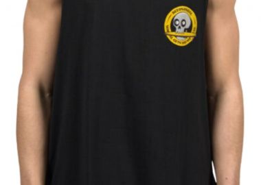 BEE UNUSUAL Wipeout Tank Top Ανδρικό - Μαύρο -AT-260712-BLACK - BEE UNUSUAL - 