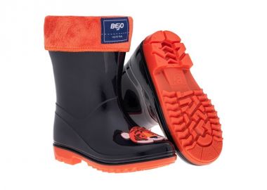 Bejo Παιδικές Γαλότσες Frize Wellies Μαύρες 92800432347 - Bejo - 