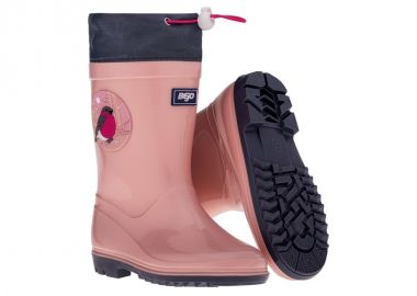 Bejo Παιδικές Γαλότσες Wellies Kai Jr Ροζ 92800432344 - Bejo - 
