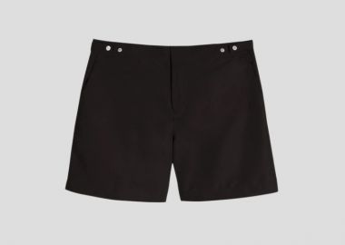 BENIBECA Ανδρικό Μαύρο Tailored-Inspired Men's Swim Shorts - BENIBECA - 