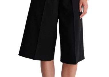 Βερμούδα Ale Ψηλόμεση Με Ζώνη 8923186-BLACK Γυναικείο - Ale - 
