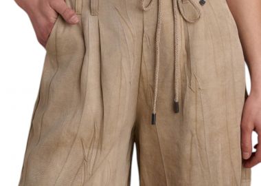 Βερμούδα Attrattivo Με Ζώνη 9920798-BEIGE Γυναικείο - Attrattivo - 