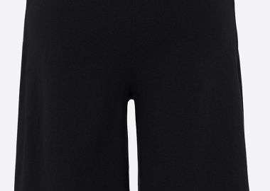 Βερμούδα βαμβακερή σε μαύρο χρώμα -  - 