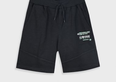 Βερμούδα φούτερ για αγόρι - ΜΑΥΡΟ 13-225042-2 - energiers - 