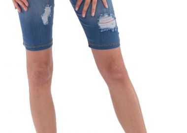 Βερμούδα Freddy WR.UP® Distressed Shaping Mid-Rise Biker WRUP7RS022-J4Y Γυναικείο - Freddy - 