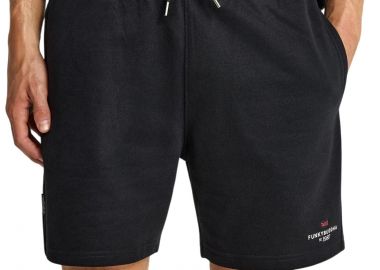 Βερμούδα Funky Buddha Αθλητική Με Λογότυπο FBM013-054-03-BLACK Ανδρικό - Funky Buddha - 