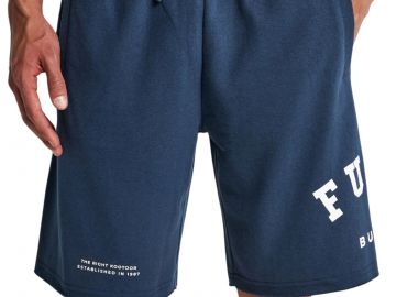 Βερμούδα Funky Buddha Αθλητική Με Τυπωμένο Logo FBM013-051-03-MIDNIGHT BLUE Ανδρικό - Funky Buddha - 