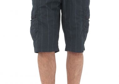 Βερμούδα Garage Fifty 5 Με Ρίγες G59-3113-black Ανδρικό - Garage Fifty 5 - 