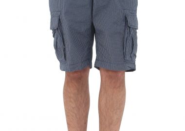 Βερμούδα Garage Fifty 5 Μικρό Καρό G58-3113-navy Ανδρικό - Garage Fifty 5 - 