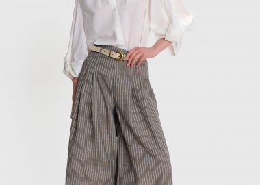 Βερμούδα λινή ριγέ - 5206634946720 -  - 