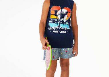 Βερμούδα μαγιώ καραβάκια - ΚΑΡΡΩ 33-222003-8 - energiers - 