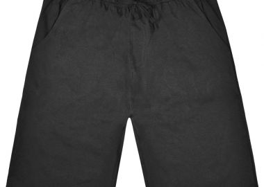 Βερμούδα μακό με λάστιχο στη μέση - ΜΑΥΡΟ 13-216041-2-2 - energiers - 