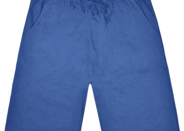 Βερμούδα μακό με λάστιχο στη μέση - Μπλε 13-216041-2-2 - energiers - 