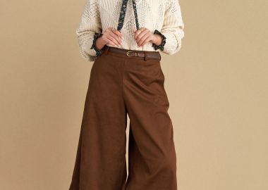 Βερμούδα σουέτ με ζώνη - 5206634975812 -  - 