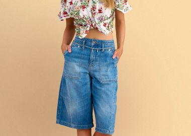 Βερμούδα τζιν με ραφές - 5206179085397 -  - 