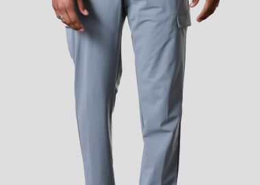 BERWICH Ανδρικό Γκρι K Sub Cargo Grey Trousers - BERWICH - 