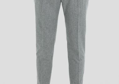 BERWICH Ανδρικό Γκρι Retro Elax Grey Trousers - BERWICH - 