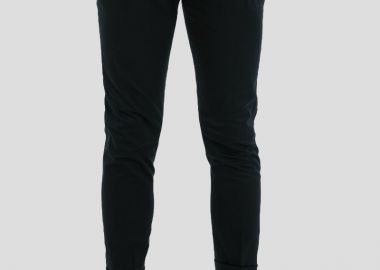 BERWICH Ανδρικό Μαύρο Morello Black Trousers - BERWICH - 