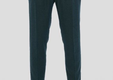 BERWICH Ανδρικό Μπλε Petrol Barber Wool Trousers - BERWICH - 